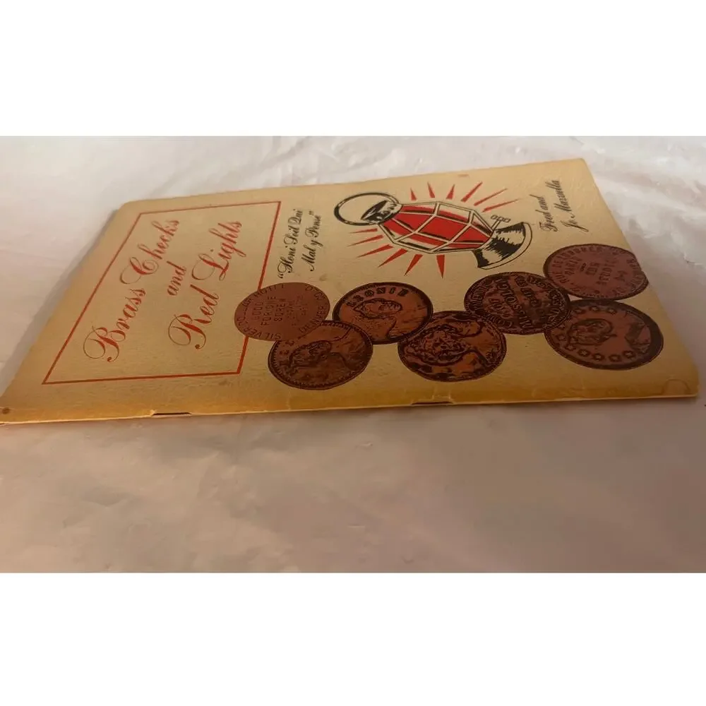 Vintage Brass Checks and Red Lights Mazzulla Denver Prostitution History 1966
